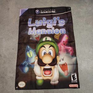 Luigi's Mansion Custom Wall Flag Banner Tapestry 2 x 3 Ft, Gamecube